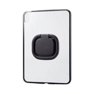 エレコム iPad 第10世代 TOUGH SLIM LITE フレームカラー リング付き TB-A22RTSLFCRBK ブラック