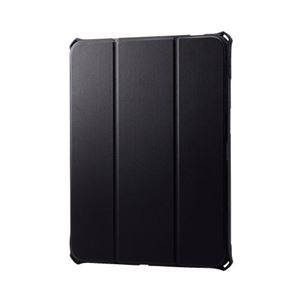 エレコム iPad 第10世代 フラップケース 背面クリア ZEROSHOCK スリープ対応 TB-A22RZEROBK