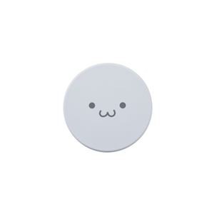 エレコム しろちゃんマウスパッド グレー MP-FC01GF