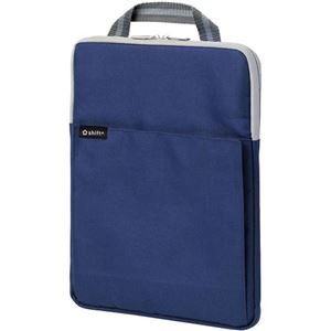 ソニック SONiC クッション付スクールPCケース Mサイズ シフト K LS-5127-K ネイビー