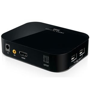 サンワダイレクトマルチメディアプレーヤー 400-MEDI001 1個