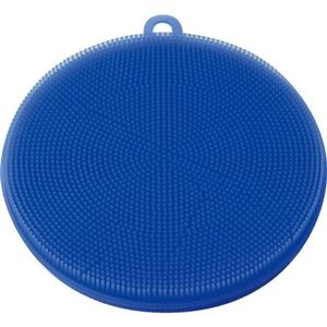 （まとめ） TRUSCO シリコンたわし 青130×120×15mm SLT-B 1個 【×10セット】