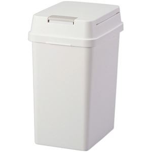 （まとめ） アスベル エバン 密閉プッシュ 20Lホワイト A6009 1台 【×5セット】