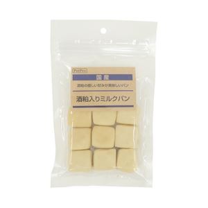 （まとめ） ペットプロ 国産おやつ 酒粕入りミルクパン 70g （ペットフード・犬用） 【×10セット】