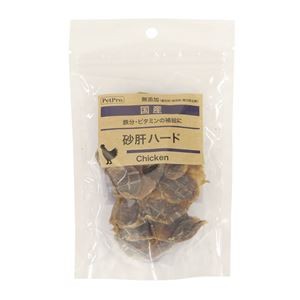 （まとめ） ペットプロ 国産おやつ 砂肝ハード 58g （ペットフード・犬用） 【×5セット】