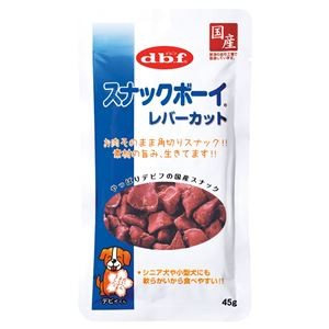 （まとめ） スナックボーイ レバーカット 45g （ペットフード・犬用） 【×12セット】
