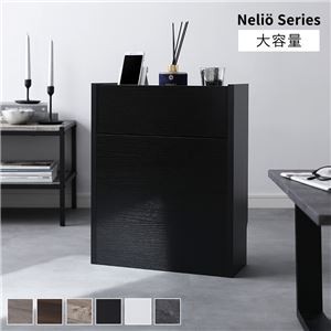 ケーブルボックス 幅45cm ブラック 大容量タイプ 木製 収納ボックス コードケース コード収納 ケーブル隠し 配線カバー 組立品