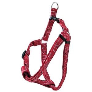 ペイズリーハーネス #20 レッド （ペット用品・犬用）