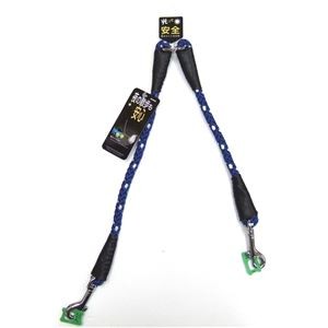 （まとめ） リフレクト2頭引 #10 ブルー （ペット用品・犬用） 【×2セット】
