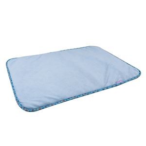 （まとめ） さらふわメッシュ M 花火ブルー （ペット用品・犬用） 【×3セット】