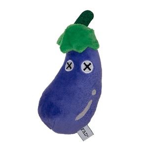 （まとめ） ファーム・プラッシュトイ／ナス （ペット用品・犬用） 【×5セット】