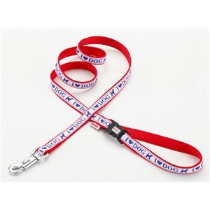 （まとめ）Little Angel ラブドッグリード XS・SS ホワイト【×3セット】 (犬用品/リード)