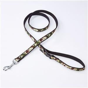 （まとめ）EthicalDoor 犬用リードSS 迷彩ブラック【×3セット】 (犬用品/首輪)