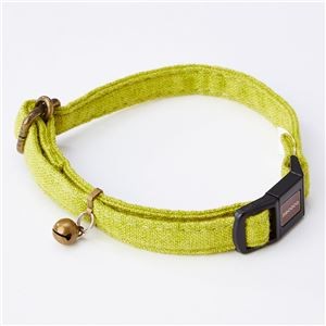 （まとめ）necoco キャットカラー グリーン【×3セット】 (猫用品/首輪)