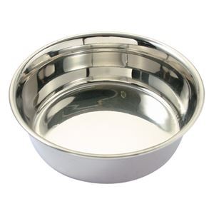 （まとめ）ステンレス食器皿型 13cm犬【×5セット】 (犬用品)