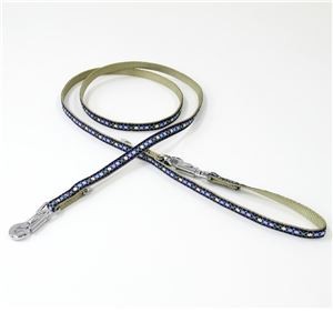 （まとめ）アーガイルリード SS ブルー【×2セット】 (犬用品/リード)