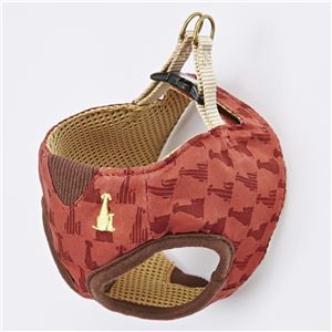 シンボルベストハーネス S ボルドー (犬用品/ハーネス)