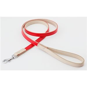 レザースタイルリード SS レッド (犬用品/リード)