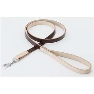 レザースタイルリード S ブラウン (犬用品/リード)
