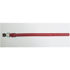 リフレクトレザーカラー #30L レッド (犬用品/首輪)