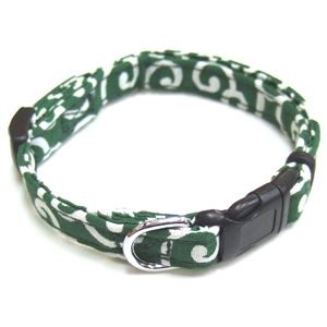 （まとめ）コットンカラクサカラー #10 グリーン【×5セット】 (犬用品/首輪)