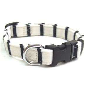 （まとめ）ニットボーダーカラー #15 ネイビー【×3セット】 (犬用品/首輪)