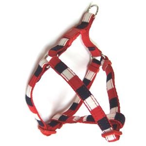 （まとめ）シックボーダーハーネス #10 レッド【×3セット】 (犬用品/ハーネス)