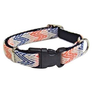 （まとめ）シェブロンカラー #15 ネイビー【×3セット】 (犬用品/首輪)