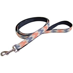 （まとめ）シェブロンリード #20 ネイビー【×2セット】 (犬用品/リード)