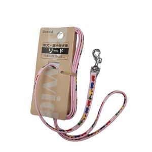 （まとめ）アンブルリード ポッポ ピンク【×3セット】 (犬用品/リード)