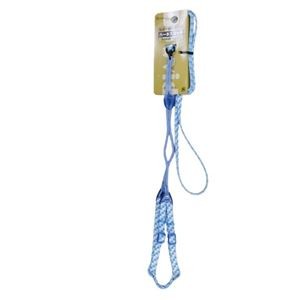（まとめ）アンブルハーネスリード ドット ブルー【×2セット】 (犬用品/リード)