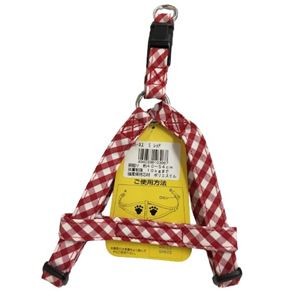 ダイヤハーネス S レッド (犬用品/ハーネス)