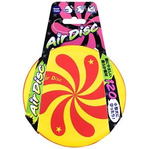 （まとめ）エアディスクソフト 120 イエロー【×3セット】 (犬用玩具)