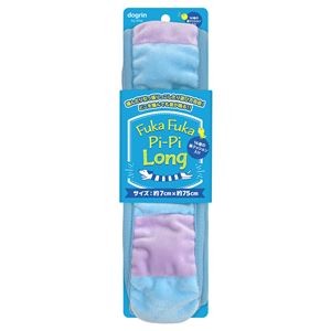 （まとめ）FUKA-FUKA Pi-Pi LONG ブルー＆パープル【×3セット】 (犬用玩具)