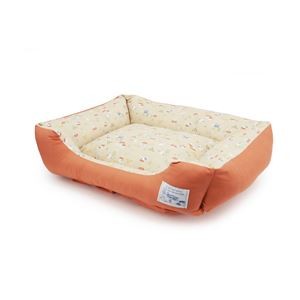 Homey ビレッジアニマルスクエアベッド M ベージュ (ペット住関連用品/ベット/ベッド)