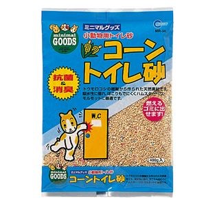 （まとめ）コーントイレ砂 400g【×5セット】 (小動物用品/トイレ・砂・シーツ)