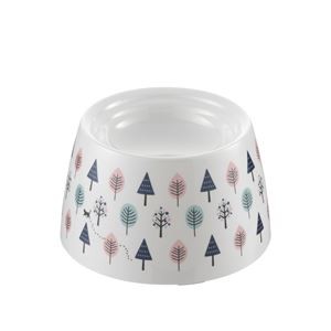 ネコちゃんの高さがある食器 S 北欧 (猫用品/食器)