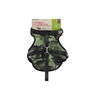 おでかけベストハーネス M カモフラージュ (犬用品/ハーネス)