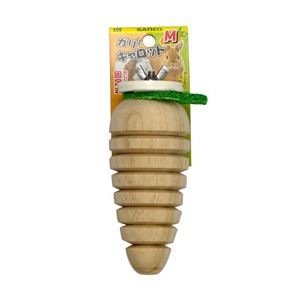 （まとめ）ガリガリキャロットM【×5セット】 (小動物用品/玩具)