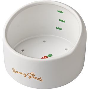 （まとめ）うさぎのフード付ディッシュ【×3セット】 (小動物用品/食器・給水器)