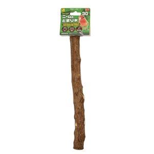 （まとめ）ニームのとまり木 30cm【×3セット】 (鳥用品/玩具)