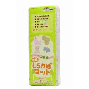 （まとめ）快適しらかばマット 15L【×5セット】 (小動物用品/マット)