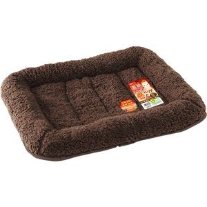 蓄熱アルパカ風ベッドL チョコ (ペット住関連用品/ベット/ベッド)