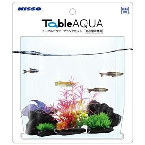 （まとめ）テーブルアクア プランツセット4【×3セット】 (観賞魚/水槽用品)