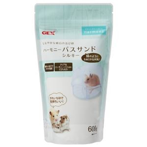 （まとめ）ハーモニーバスサンド シルキー 600g【×5セット】 (小動物用品/トイレ・砂・シーツ)