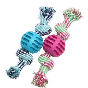 （まとめ）ノッティー ロープボール （2個セット）【×3セット】 (犬用玩具)