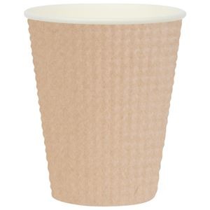 エンボスカップ未晒し260mL 40個×25P