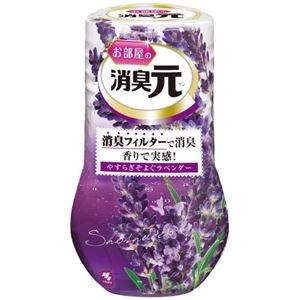 (まとめ) お部屋の消臭元 ラベンダー400mL 【×5セット】