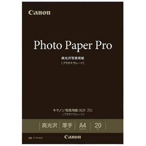 写真用紙 光沢プロ PT-201A420 A4 20枚