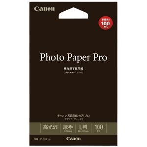 写真用紙 光沢プロ PT-201L100 L判 100枚